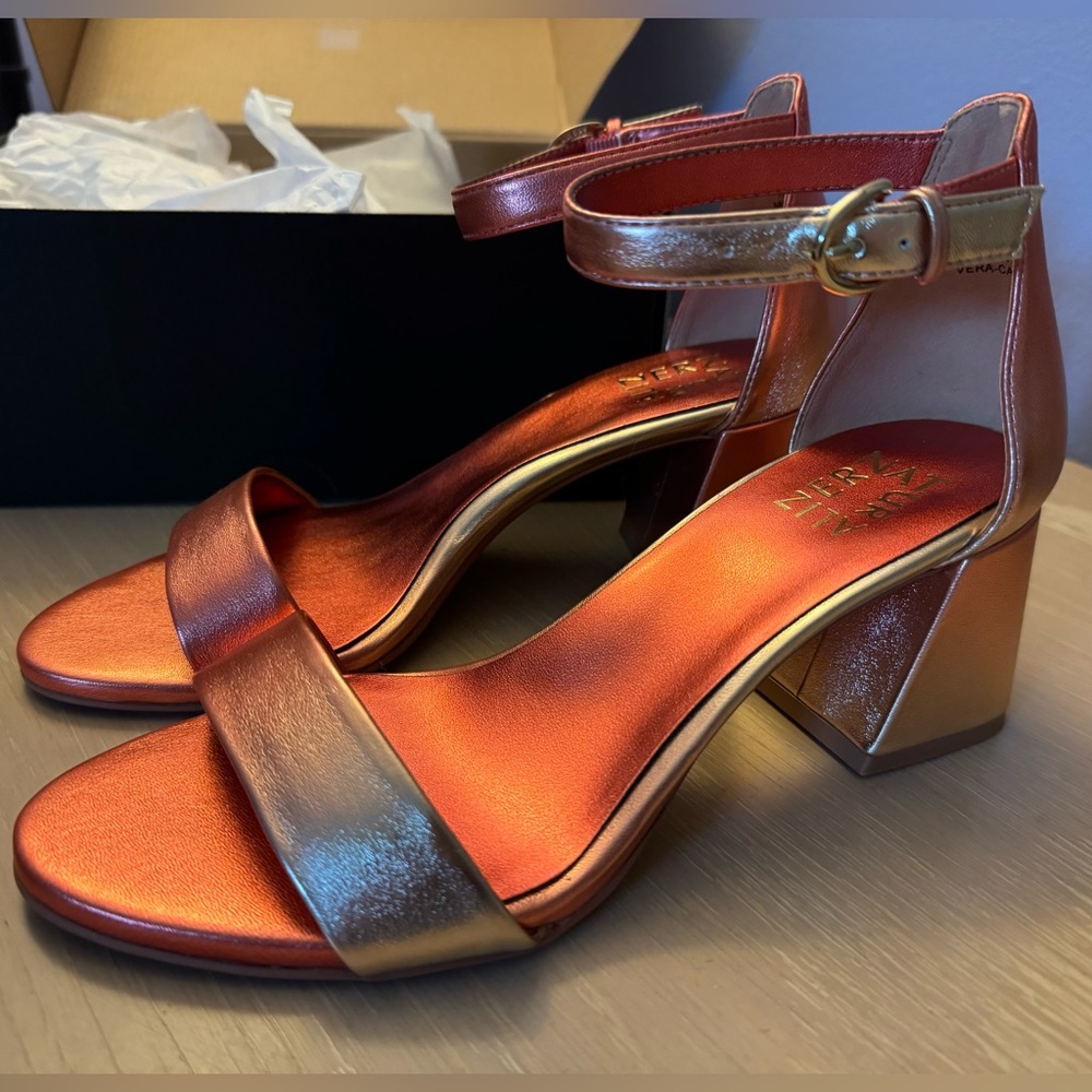Naturalizer Vera Limited Edition Sunset Ombré/Caliente Dress Sandal - Size 7M